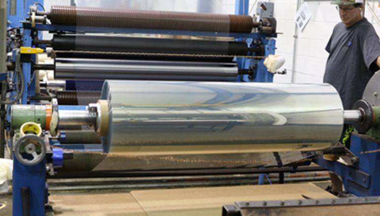Laminating Section