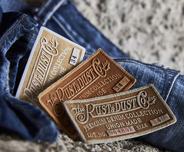 Jacron Labels Leather Section 